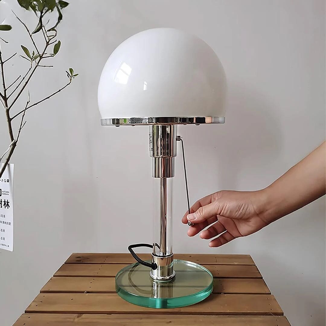 Luminária Abajur de Mesa Orby Glass Abajur - 0076 Conceito 