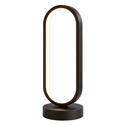 Luminária Abajur de Mesa Oval Light Conceito 