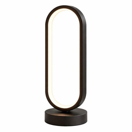 Luminária Abajur de Mesa Oval Light Conceito 