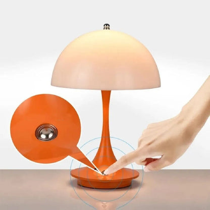 Luminária Abajur de Mesa Vintage Touch LED sem Fio Abajur - 0005 YuDome 