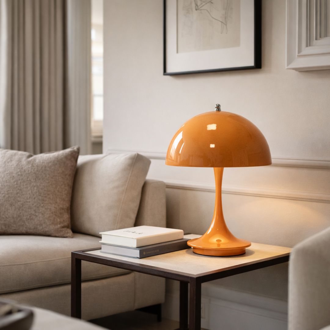 Luminária Abajur de Mesa Vintage Urban Chic Touch em Led - Cores Premium Conceito 