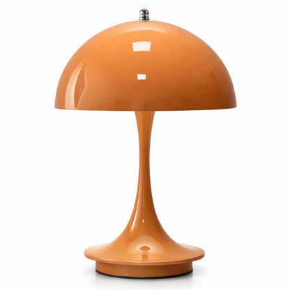 Luminária Abajur de Mesa Vintage Urban Chic Touch em Led - Cores Premium Conceito Laranja 