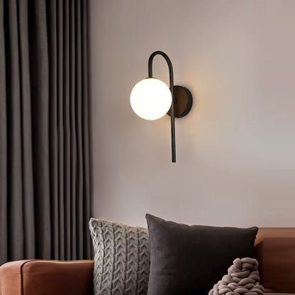 Luminária Arandela de Parede Esfera Slim Conceito 