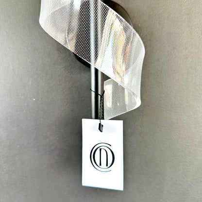 Luminária Arandela de Parede Espiral Acrílico Arandela 0014 Conceito 