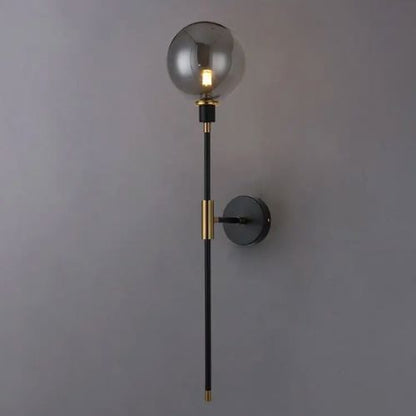 Luminária Arandela de Parede Lunaris em Vidro 70cm Conceito 