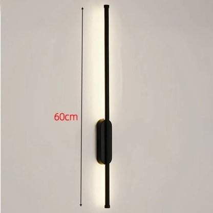 Luminária Arandela de Parede Minimalista Slim em LED - 60cm ### Conceito 