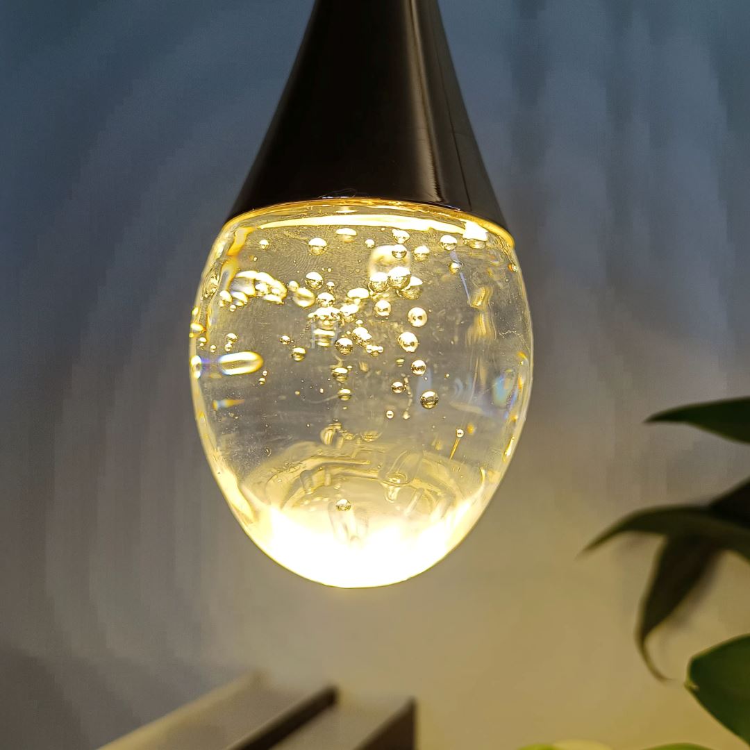 Luminária Arandela Luxuosa em Gota Crystals Conceito 