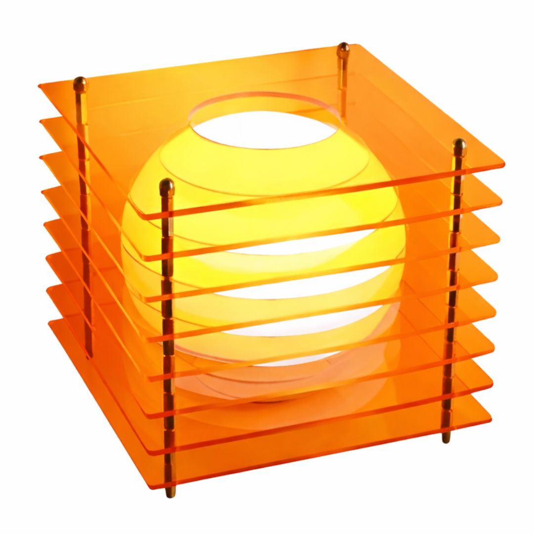 Luminária Criativa de Mesa Spectra Orbit Conceito 