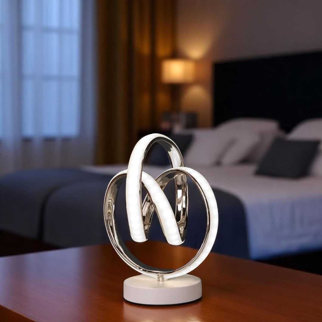 Luminária de Mesa Abajur de Led 3 Dobras Abajur - 0020 Conceito 