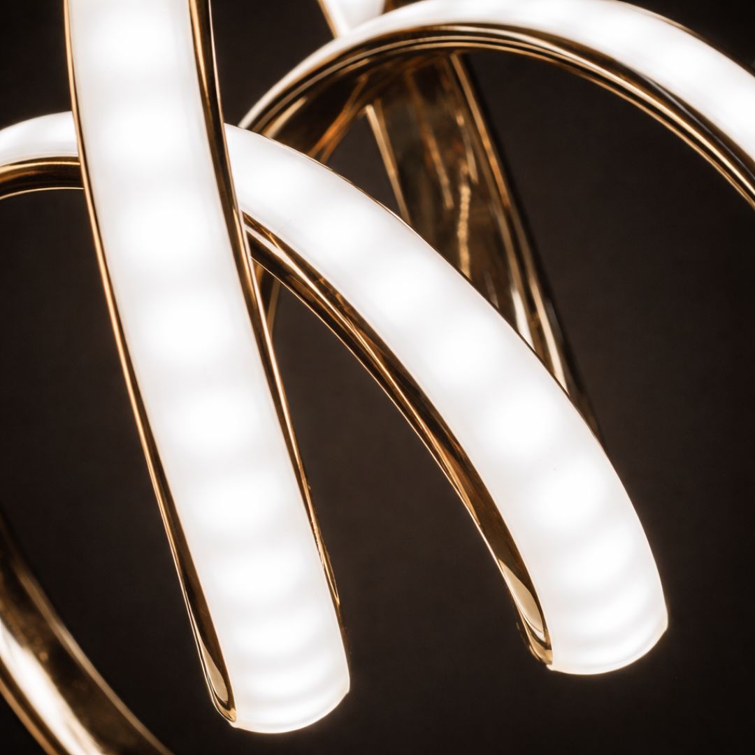 Luminária de Mesa Abajur de Led 3 Dobras Abajur - 0020 Conceito 