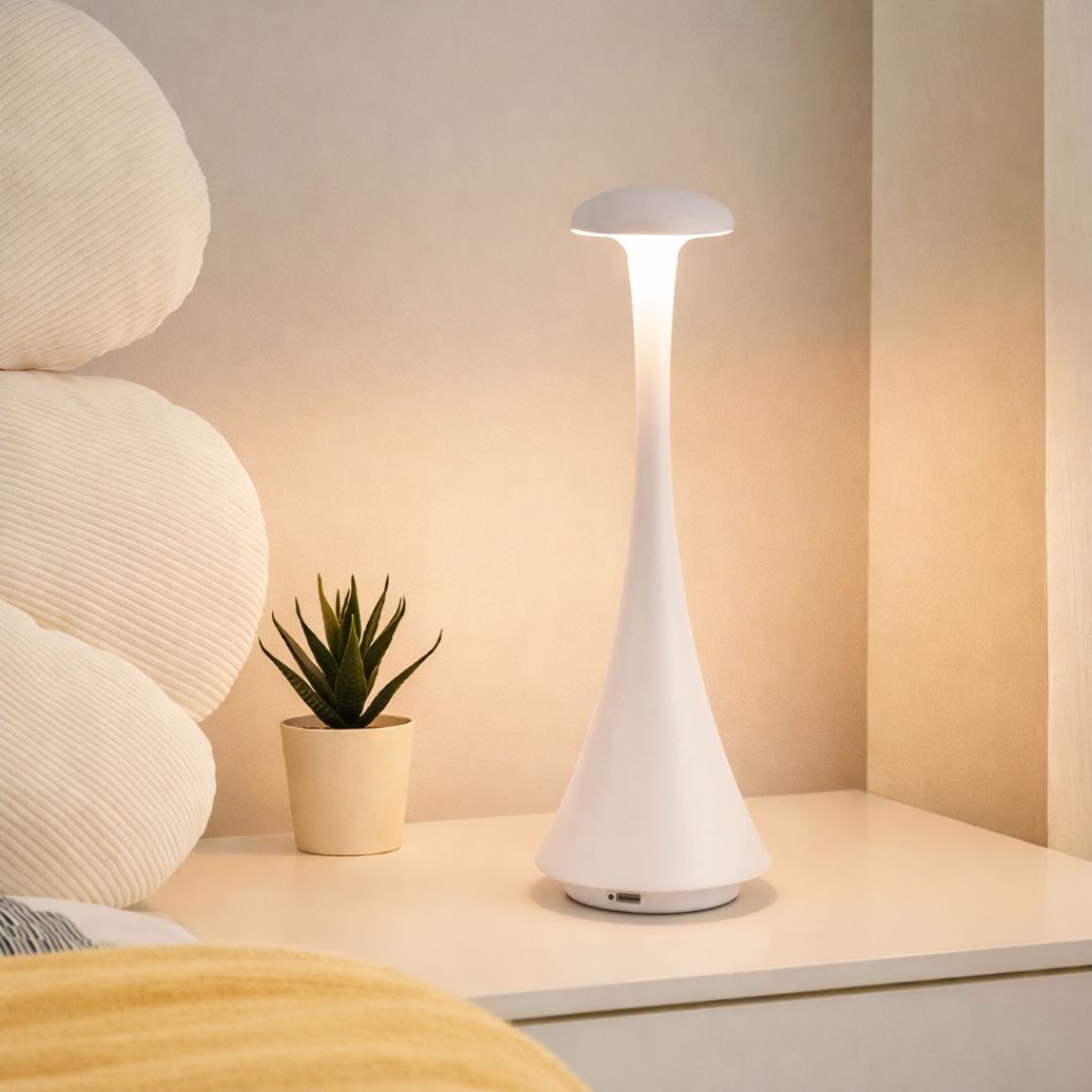 Luminária de Mesa Abajur Desk Lamp Touch Móvel Conceito 