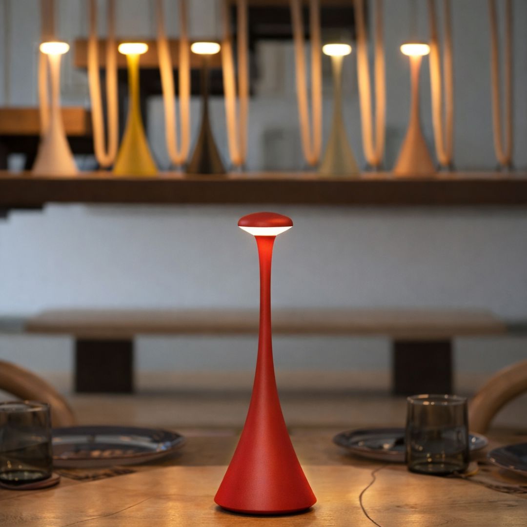 Luminária de Mesa Abajur Desk Lamp Touch Móvel Conceito 