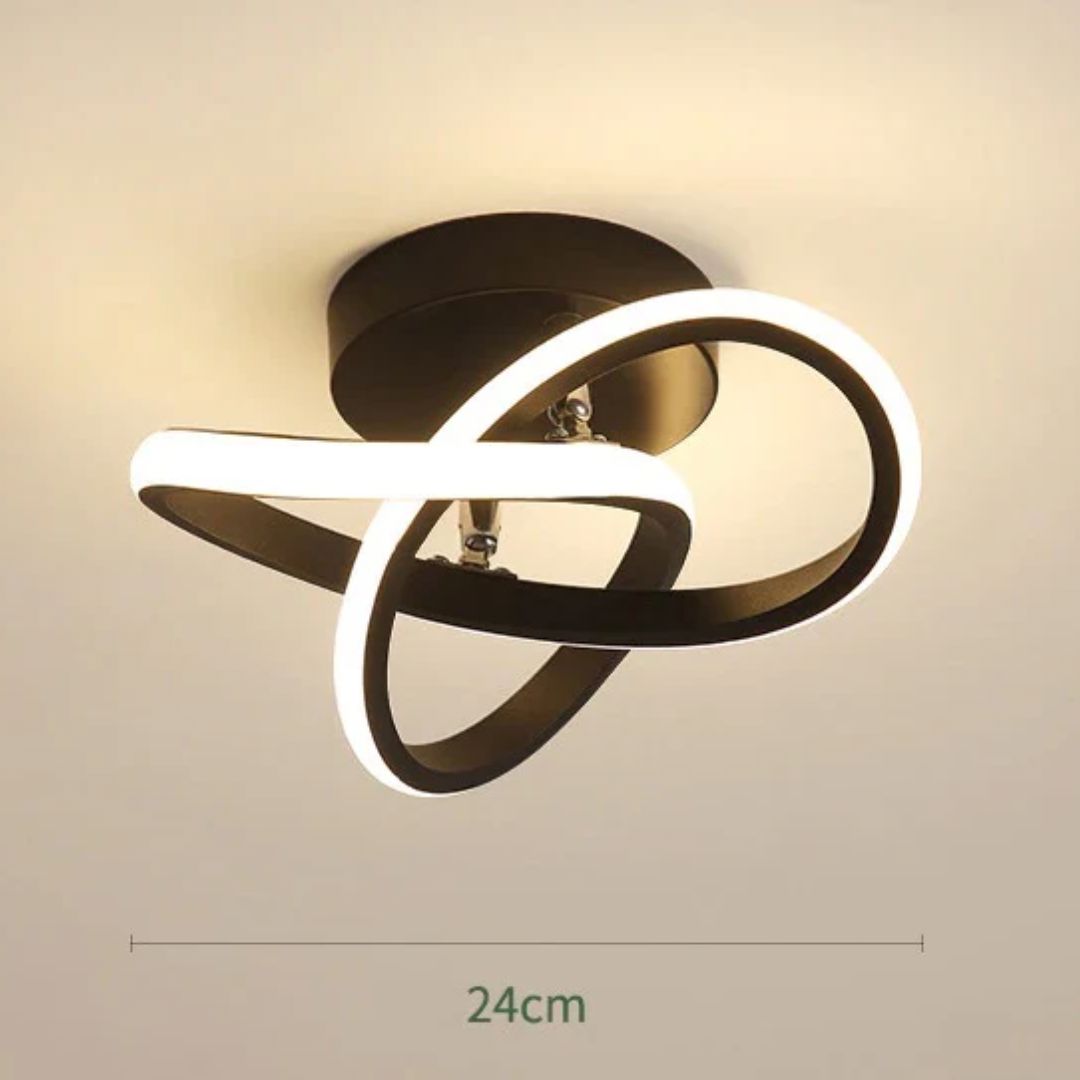 Luminária de Teto Plafon Sobrepor Eternal para Quarto Sala Plafon - 0012 Conceito 