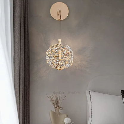 Luminária Luxuosa Arandela de Parede Purity em Cristal K9 Arandela - 0032 YuDome 