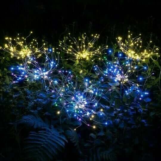 Luminária Mágica Para Iluminação Jardim Decoração Natal