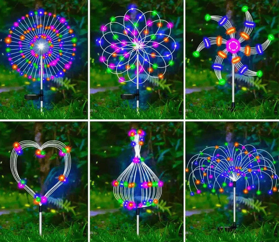 Luminária Mágica Para Iluminação Jardim Decoração Natal