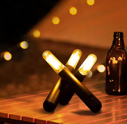 Luminária Móvel Touch de Mesa Artcualda Flame USB Conceito 