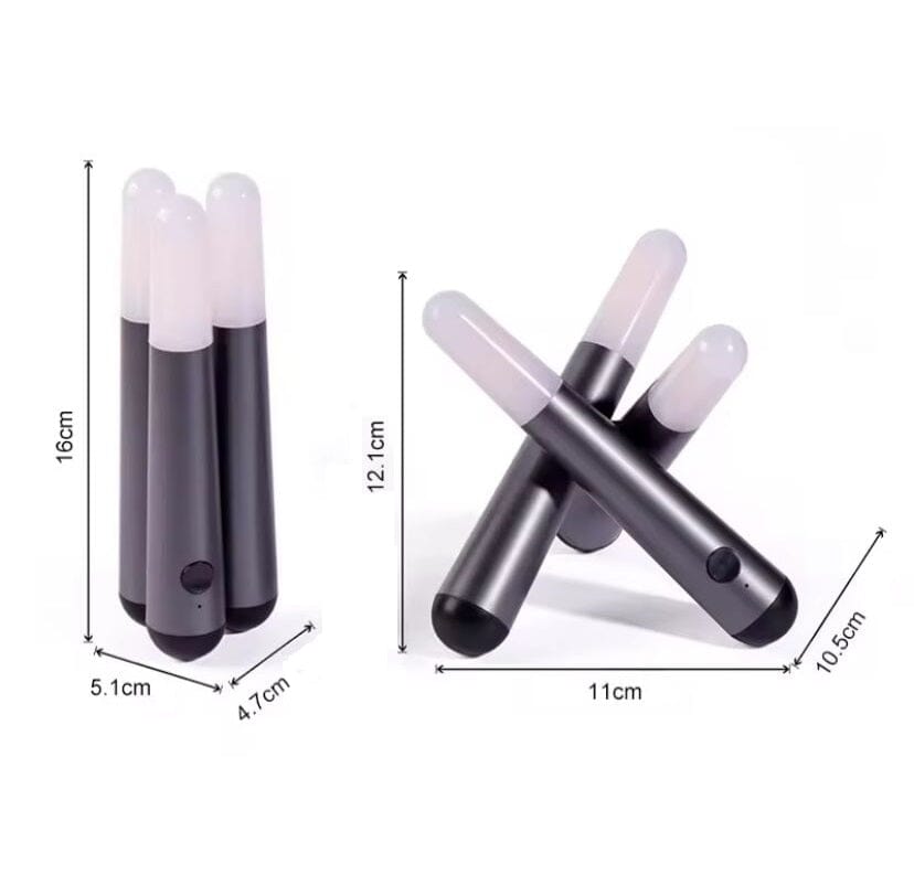 Luminária Móvel Touch de Mesa Artcualda Flame USB Conceito 