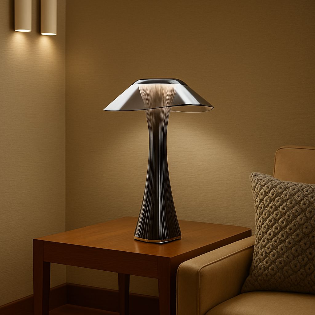 Luminária Móvel Touch de Mesa - Candeeiro e Abajur Desk Light Abajur - 0030 Conceito 