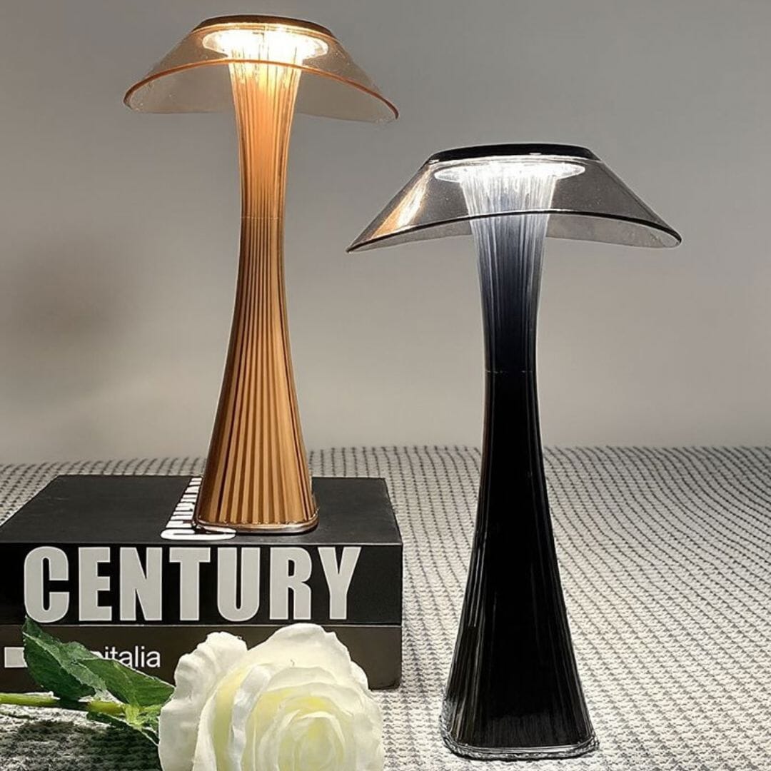 Luminária Móvel Touch de Mesa - Candeeiro e Abajur Desk Light Abajur - 0030 Conceito 