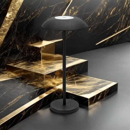 Luminária Móvel Touch de Mesa - Candeeiro e Abajur Salt Lamp 31cm Yudome 