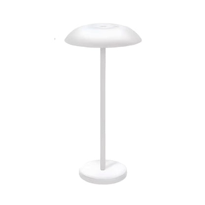 Luminária Móvel Touch de Mesa - Candeeiro e Abajur Salt Lamp 31cm Yudome Branco 