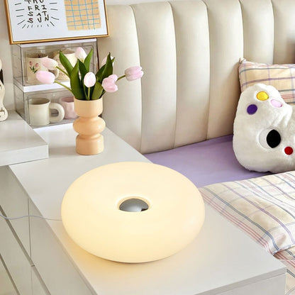 Luminária Touch de Mesa Donut em Led 30cm Conceito 