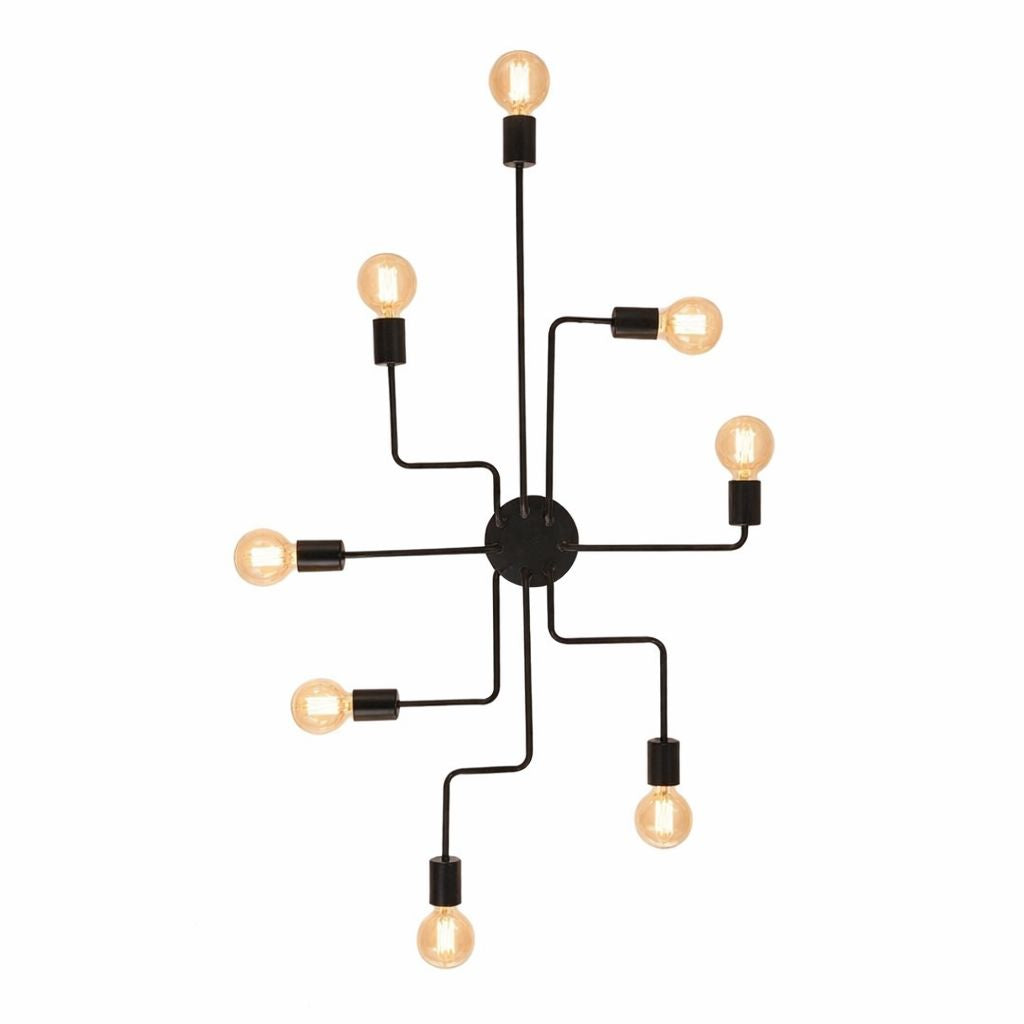 Lustre de Teto Spider (4, 6 e 8 Bocais) Lustre - 0001 Conceito 