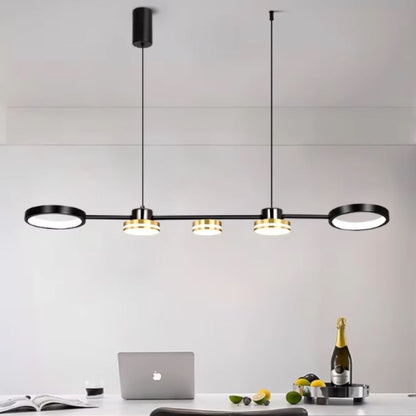 Lustre Luminária de Teto Allianz em Led Lustre - 0031 Conceito 