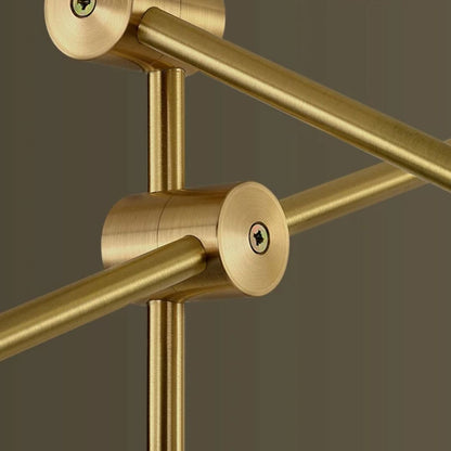 Lustre Luminária de Teto Sputnik Eternity (06 lâmpadas) Conceito 