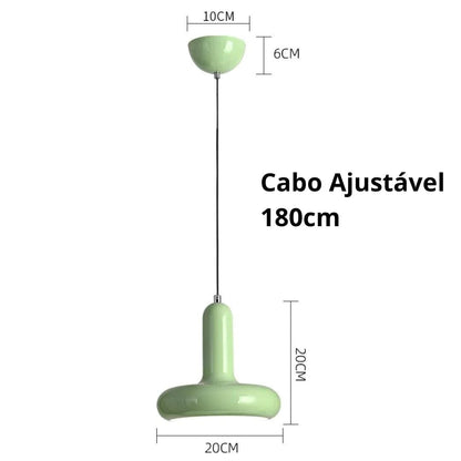 Lustre Pendente Alpha Colors ### Conceito 