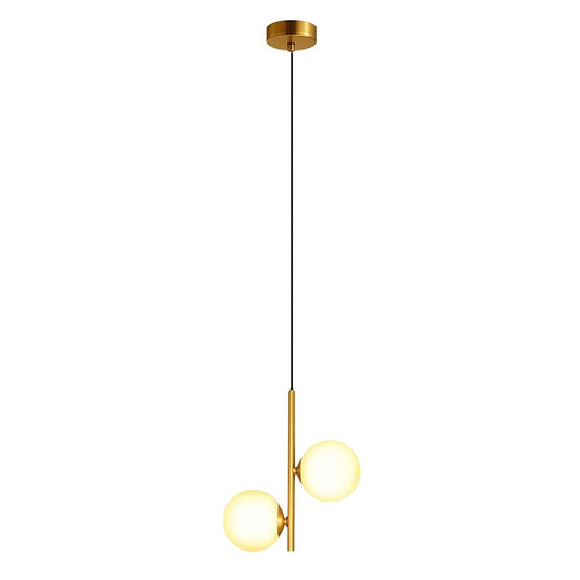 Lustre Pendente Axis Esferas em Led Conceito 