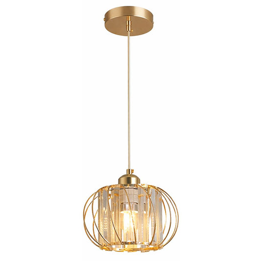 Lustre Pendente de Luxo Arco Gold em Led Pendente - 0070 Conceito 