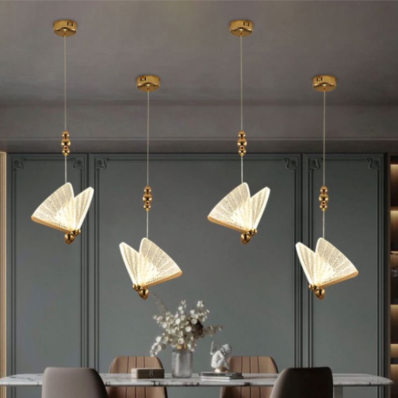 Lustre Pendente de Luxo - Butterfly Pendente - 0006 Conceito 
