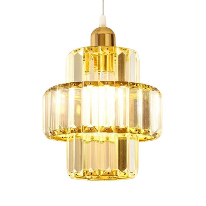Lustre Pendente de Luxo Cristallo em Crystal K9 Conceito 