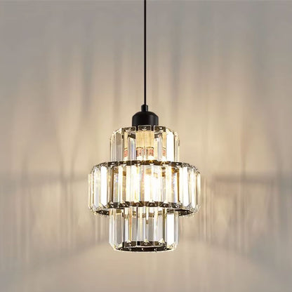 Lustre Pendente de Luxo Cristallo em Crystal K9 Conceito 