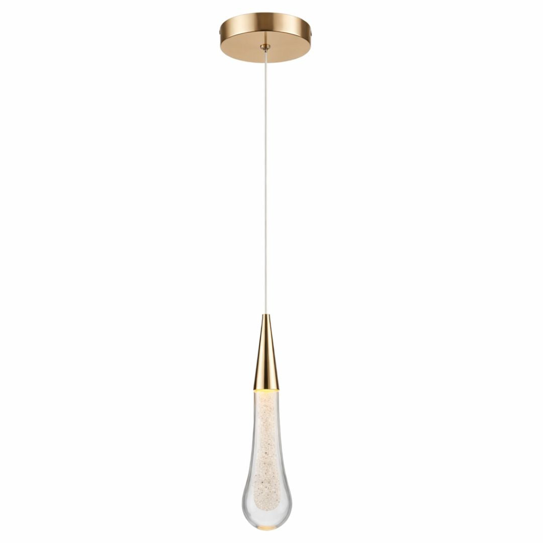 Lustre Pendente de Luxo Crystals Light Pendente - 0010 Conceito 