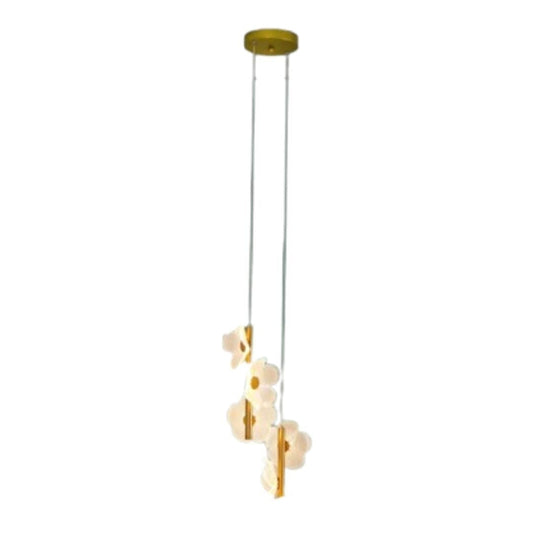 Lustre Pendente de Luxo Dainty Flowers 3 Tons ### Conceito 