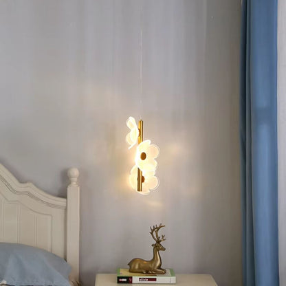 Lustre Pendente de Luxo Dainty Flowers 3 Tons ### Conceito Pendente Único 