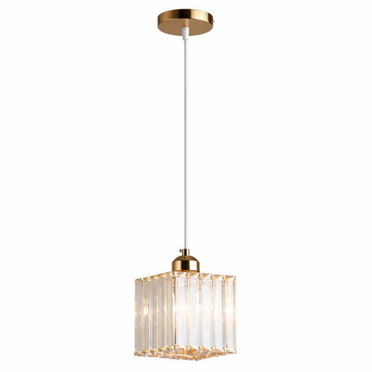 Lustre Pendente de Luxo Glossy em Crystal K9 (Kit 03 Peças) Pendente - 0046 Conceito 