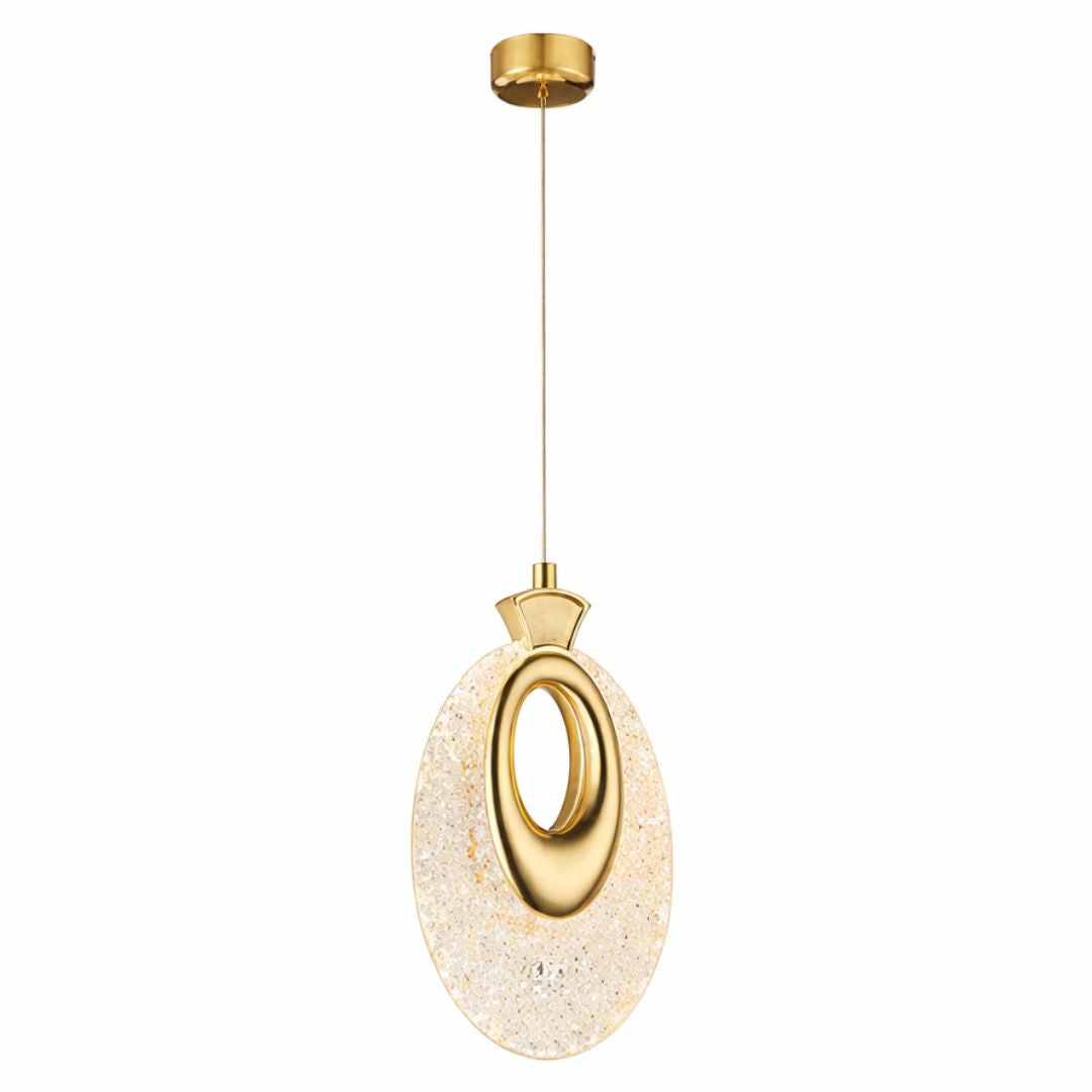 Lustre Pendente de Luxo Ônix Led Pendente - 0029 Conceito 