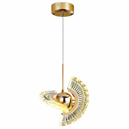 Lustre Pendente de Luxo Orbit Crystals 4 em 1 Pendente - 0038 Conceito 