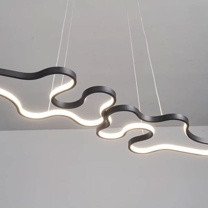 Lustre Pendente de Luxo Orgânico Essenza 90cm Conceito 