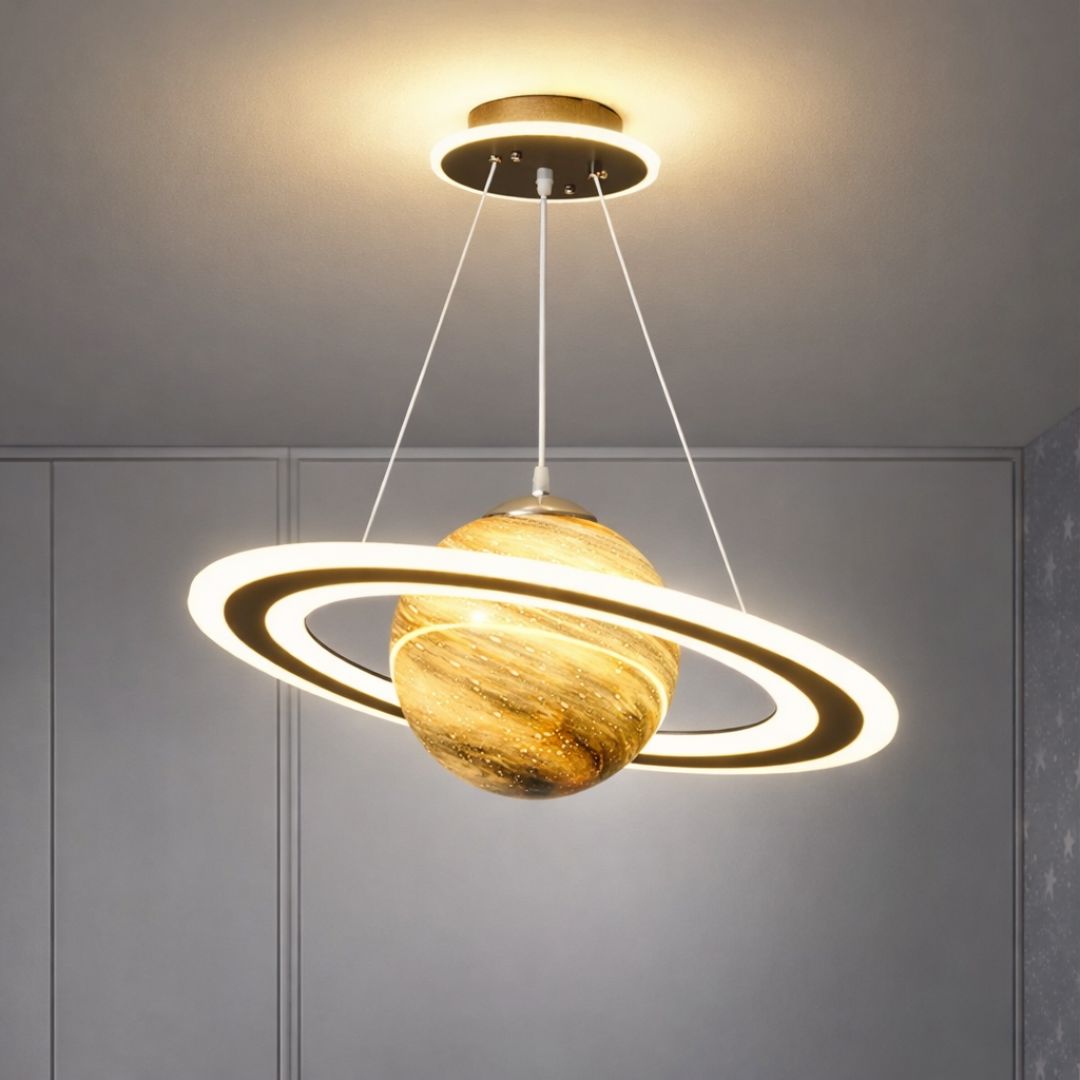 Lustre Pendente Decorativo Saturno Lustre - 0022 Conceito 