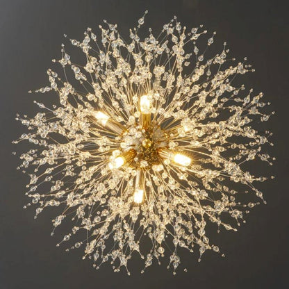 Lustre Pendente Dente de Leão em Led Conceito 