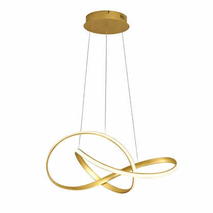 Lustre Pendente Elegance Twist em Led ### Conceito 