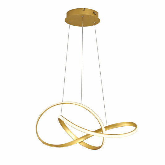 Lustre Pendente Elegance Twist em Led ### Conceito 