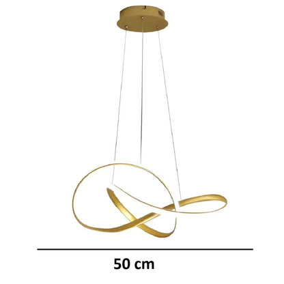 Lustre Pendente Elegance Twist em Led ### Conceito 