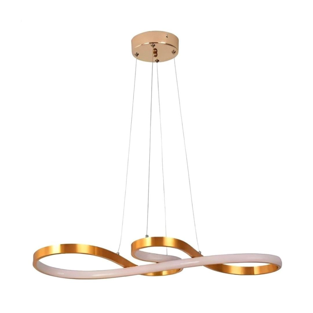 Lustre Pendente Enlace Infinity em Led Lustre - 0032 Conceito 