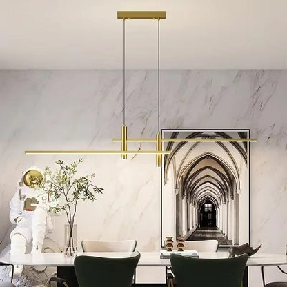 Lustre Pendente Linear Elegance em Led ### Conceito 